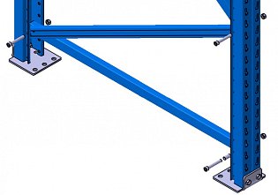 Pal-Rack 5000 pole 3600 / 500 kg / základní pole