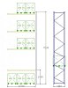 Pal-Rack 7000 pole 2700 / 800 kg / přídavné pole